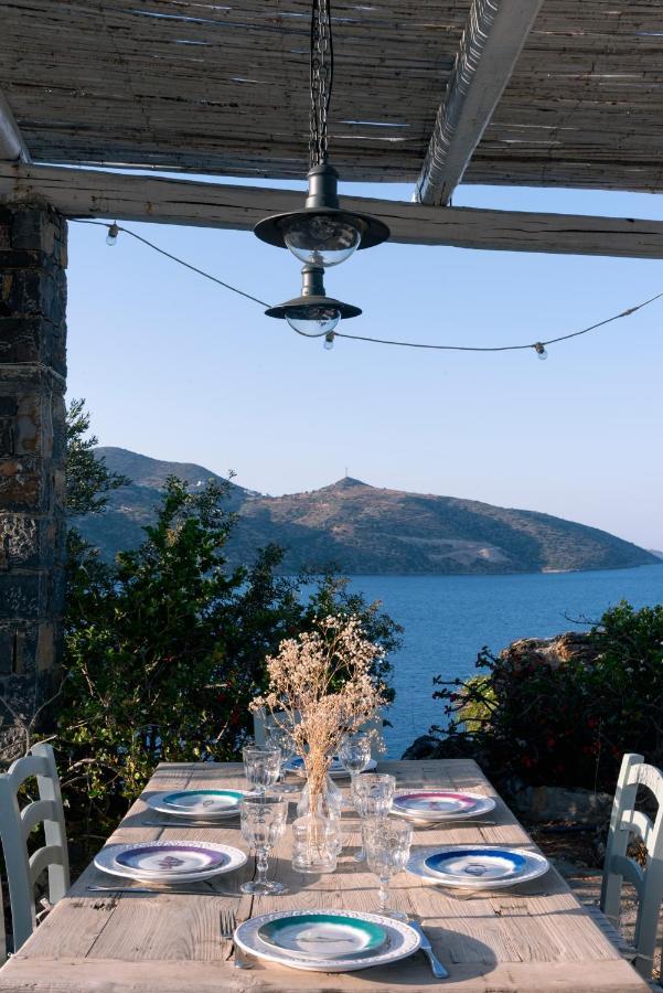 Villa Aiolos: Above The Sea, Within Agios Nikolaos Exterior photo