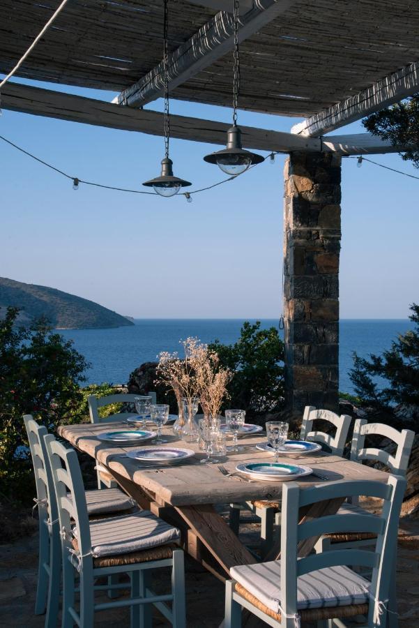 Villa Aiolos: Above The Sea, Within Agios Nikolaos Exterior photo